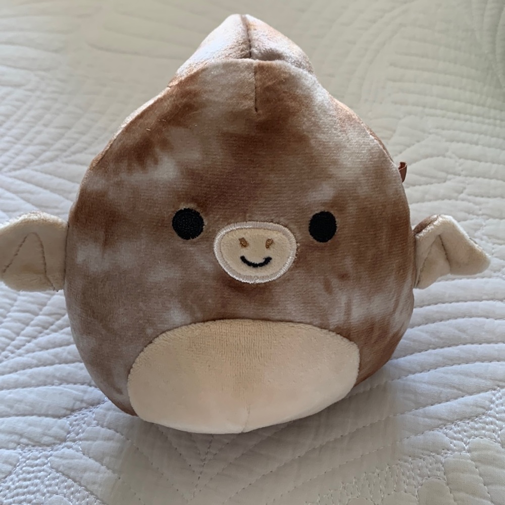 Edmund the Pterodactyl is a brown Squishmallow from the Summer Squad.BNWOT 5”